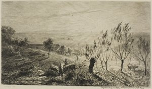 Solopgang af Charles Francois Daubigny
