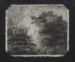Hjorten af Charles Francois Daubigny