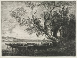 Forden af Charles Francois Daubigny