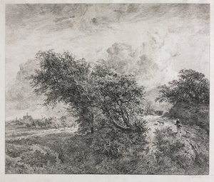 Krattet af Charles Francois Daubigny