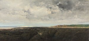 Villerville Set fra Le Ratier af Charles Francois Daubigny