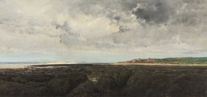 Villerville Set fra Le Ratier af Charles Francois Daubigny