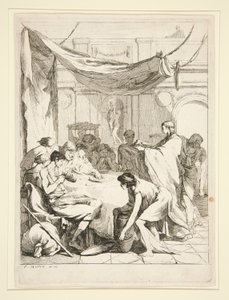 Feeding the Hungry, fra serien Sept Oeuvres de Misericorde