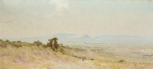 House Mountain am Llano, ca. 1920 von Charles Franklin  Reaugh