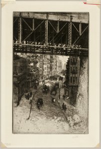 Cherry Street af Charles Frederick William Mielatz