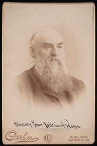 Portræt af William Augustus Rogers 1832-1898, før 1898. af Charles G Carleton
