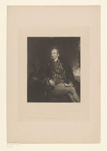 Portræt af Klemens af Metternich Prins Metternich (titel på objekt) af Charles George Lewis