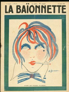 Forsiden af "La Baionnette"