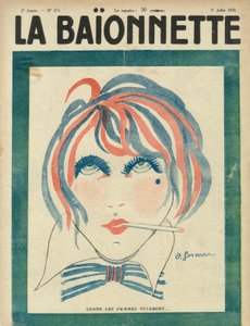 Forsiden af avisen "La Baionnette" af 31. juli