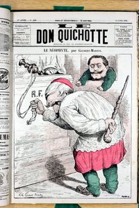 Cover af "" Le Don Quixote "", nummer 200, Satirique en Couleurs af Charles Gilbert Martin