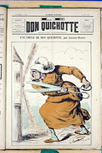 Cover af "" Le Don Quixote"", nummer 53, Satirique en Colours af Charles Gilbert Martin
