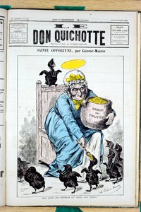Cover af "" The Don Quixote"", nummer 440, Satirical en Colours