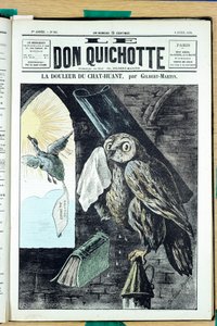 Omslag til "Don Quixote", nummer 94, Satirical en Colours