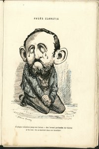 Illustration af Charles Gilbert-Martin (1839-1905) i "" Contemporary Grimaces"" af Charles Gilbert Martin