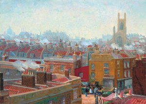 Et hjørne i Chelsea af Charles Ginner