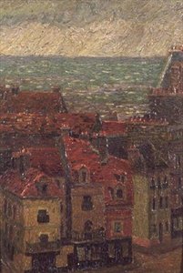 Tage, Le Havre af Charles Ginner