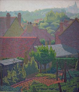 Village Rooftops (olie)