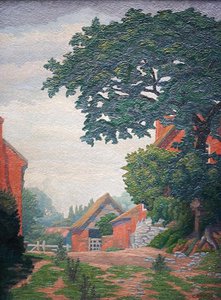 Woodlane Farm, Bearley (olie)