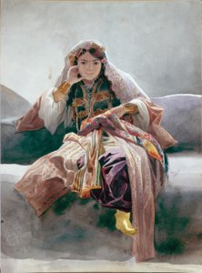 Jødisk kvinde fra Smyrna af Charles Gleyre