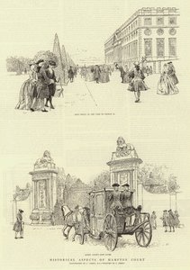 Historiske aspekter af Hampton Court af Charles Green