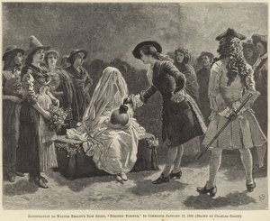 Illustration til Dorothy Forster af Walter Besant af Charles Green