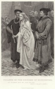 Hertuginden af Gloucesters bod, Henry VI, Pt 2, Act 2, Scene 4 af Charles Green