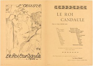 Kong Candaules af Charles Guerin