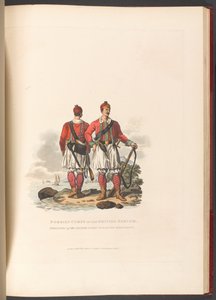 Foreign Corps i den britiske tjeneste. Menige fra det græske lette infanteriregiment af Charles Hamilton (after) Smith