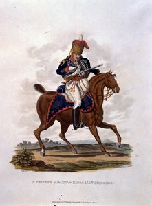 En menig af den 15., eller Kings Hussars, fra 