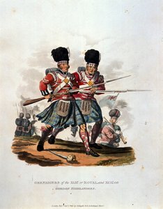Grenadier af 42. (eller Royal) og 141. eller, Gordon Highlanders, fra 