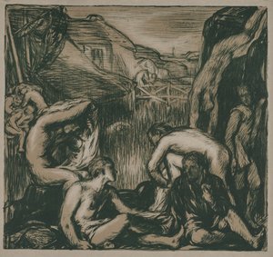 Mølledammen, 1905.