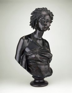 Buste af en afrikansk kvinde, 1851.