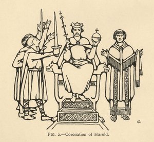Kroning af Harold, 1931 af Charles Henry Bourne Quennell