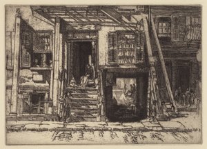 The Condemned Tenement, NY af Charles Henry White