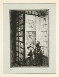 Et vindue af det gamle H?tel-Dieu af Charles Heyman