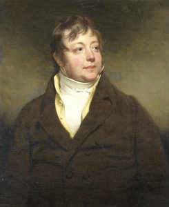 Portræt af en mand, måske J.W. Beynen af Charles Howard Hodges