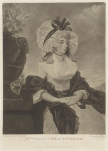Portret af Anne Goddard-Williams Hope af Charles Howard Hodges