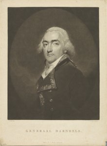 Portræt af Herman Willem Daendels