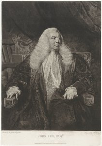 Portræt af John Lee af Charles Howard Hodges