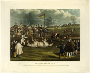 Saint Albans steeplechase af Charles Hunt