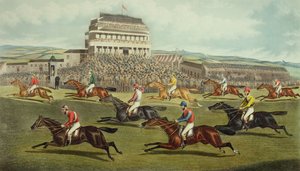 The Liverpool Grand National Steeplechase - Coming In, udgivet 1872