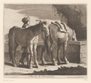 Drikkeheste Masete de Normandie (titel på objekt) Dyreserie (serietitel)