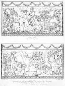 Udskåret cassolette lavet af træet fra Shakespeares morbærtræ, c1700-tallet, 1840