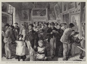 Kunst i Whitechapel, lån udstilling af billeder i St Jude