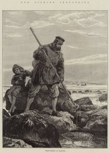 Vores fiskeindustri, reje-fiskeri i Hastings af Charles J. Staniland