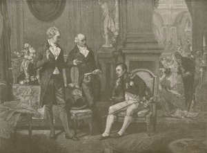 Napoleon, Goethe og Wieland, 1808, 1896 af Charles J. State