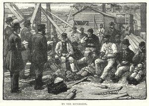 Ved floden af after Charles J. Staniland