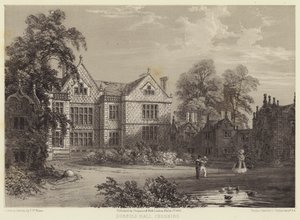 Dorfold Hall, Cheshire af Charles James Richardson