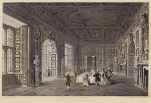 The Gilt Room, Holland House af Charles James Richardson
