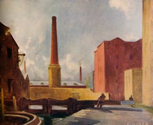 Lock Gates, Blackburn, 1928 1931 af Charles John Holmes